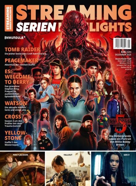 Streaming Serien Highlights – Dezember 2025 Cover