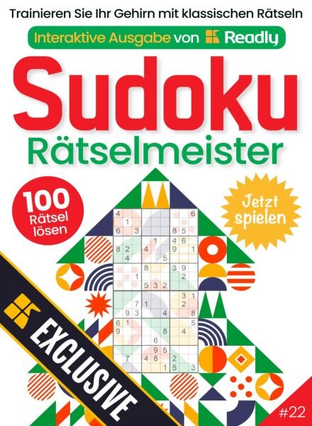 Sudoku-Ratselmeister – 29 November 2025 Cover