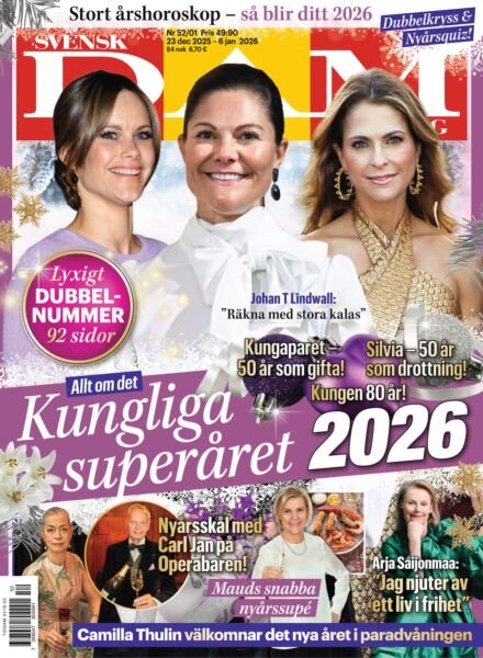 Svensk Damtidning – 23 December 2025 Cover