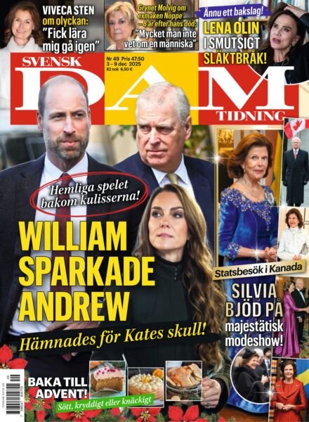 Svensk Damtidning – 3 December 2025 Cover