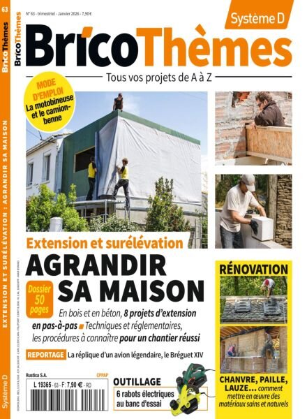 Systeme D Bricothemes – Janvier 2026 Cover