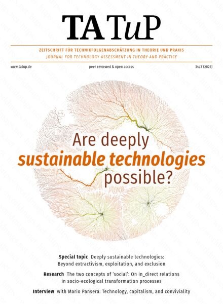TA TuP – Nr 3 2025 Cover