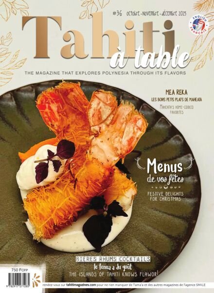 Tahiti a table – Octobre-Decembre 2025 Cover