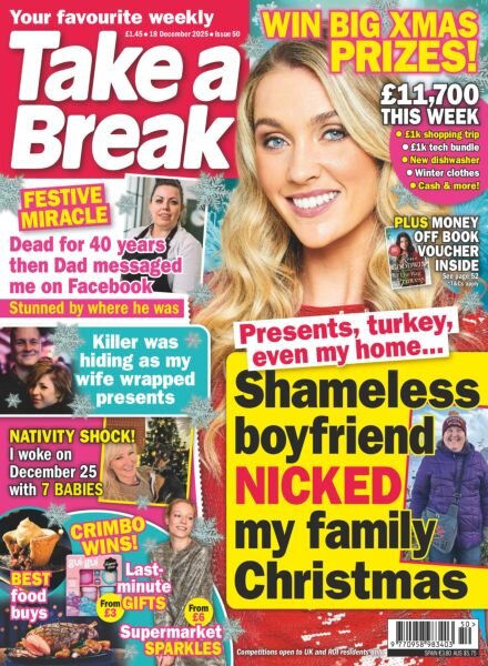 Take a Break Weekly – 11 December 2025 Cover