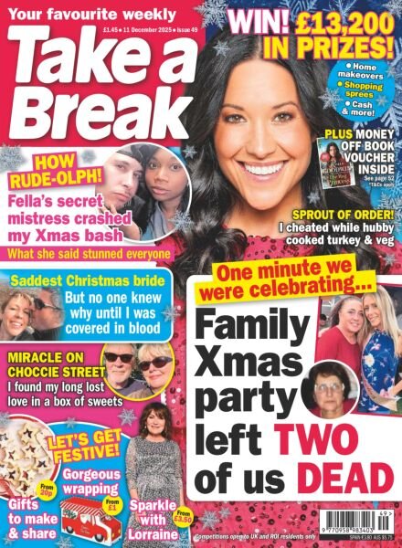 Take a Break Weekly – 4 December 2025 Cover
