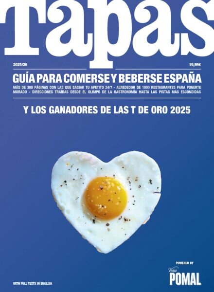 Tapas Spanish Edition – Guia Tapas 2025-26 Cover