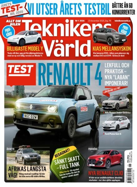 Teknikens varld – 23 December 2025 Cover