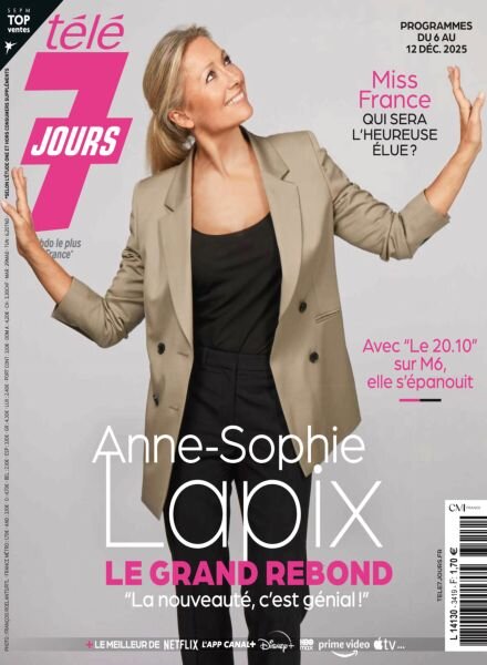 Tele 7 Jours – 1 Dcembre 2025 Cover