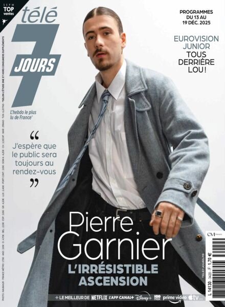 Tele 7 Jours – 8 Decembre 2025 Cover