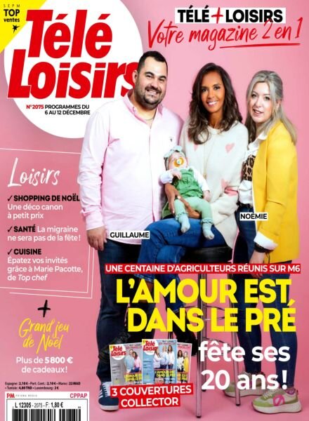 Tele Loisirs – 1er Decembre 2025 Cover