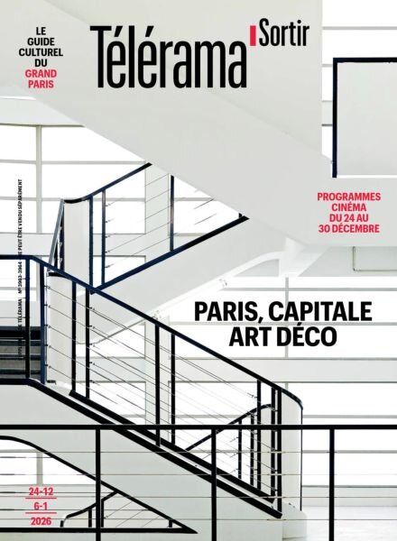 Telerama Sortir – 24 Decembre 2025 Cover