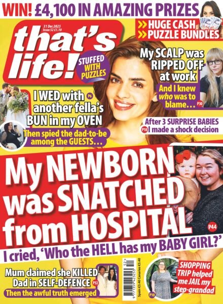 that’s life! UK – 23 December 2025 Cover