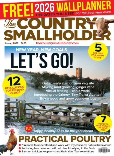 The Country Smallholder – January 2026 Cover