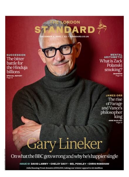 The London Standard – 4 December 2025 Cover