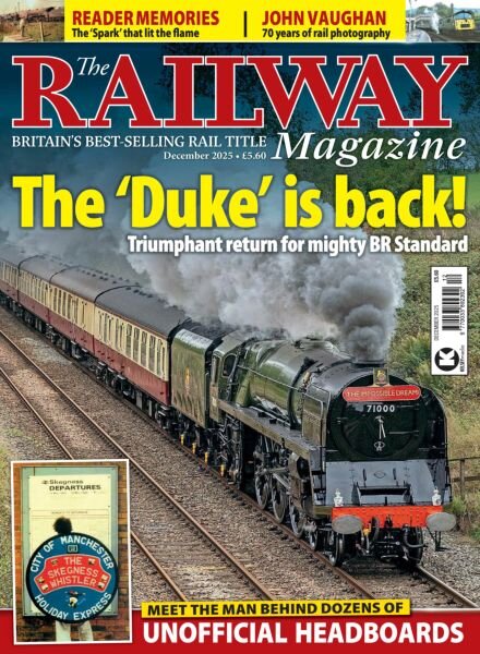 The Railway Magazine – December 2025 Cover