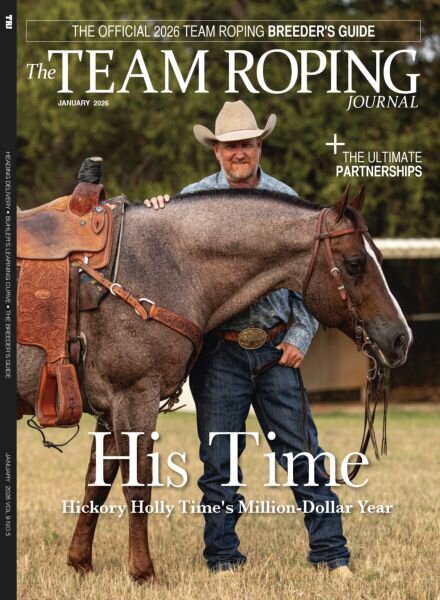 The Team Roping Journal – January 2026 Cover
