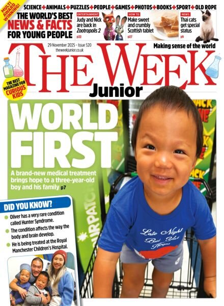 The Week Junior UK – 29 November 2025 Cover