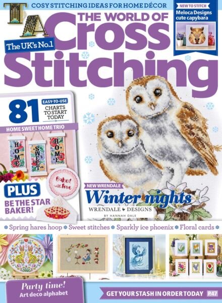The World of Cross Stitching – January 2026 Cover