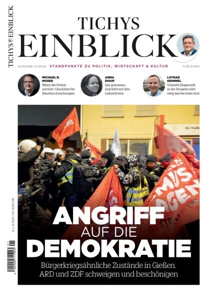 Tichys Einblick – Januar 2026 Cover