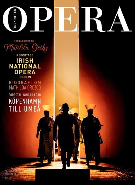 Tidskriften Opera – 1 December 2025 Cover