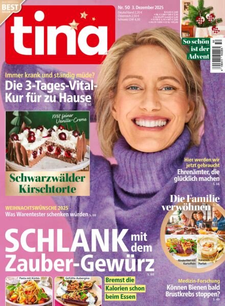 Tina – 3 Dezember 2025 Cover