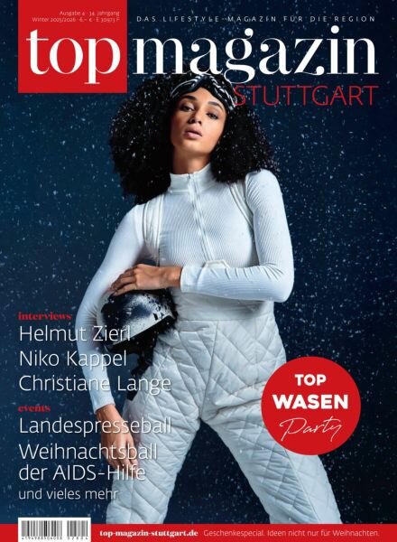 Top Magazin Stuttgart – Winter 2025-26 Cover