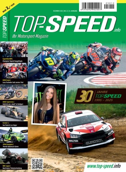 Top-Speed – Dezember 2025 Cover