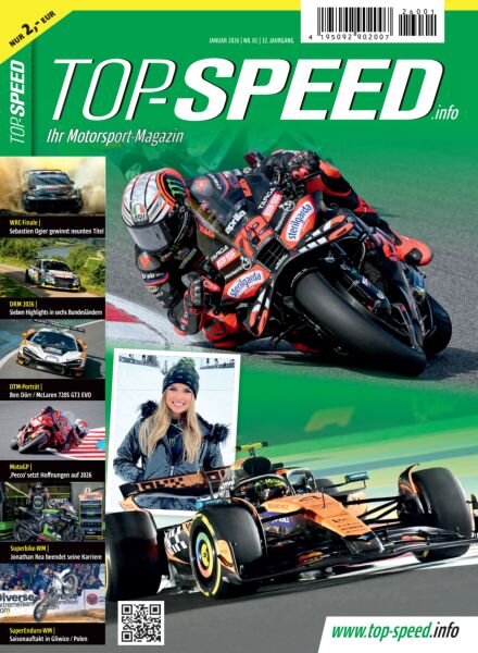 Top-Speed – Januar 2026 Cover