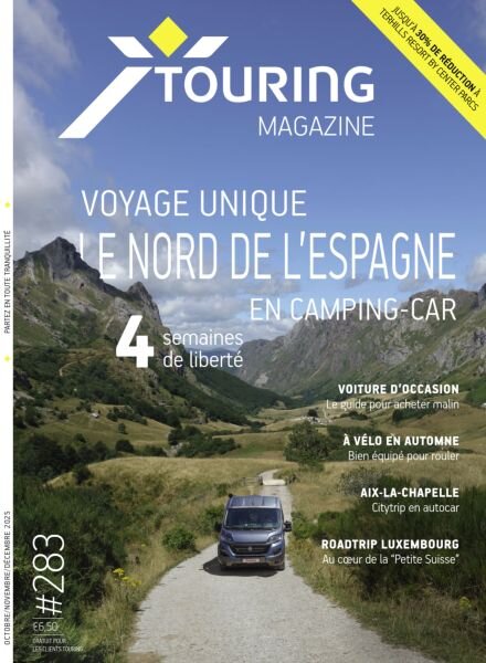 Touring Magazine edition francaise – Octobre-Novembre-Decembre 2025 Cover