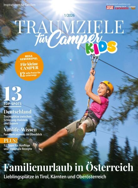 Traumziele fur Camper – Dezember 2025 Cover