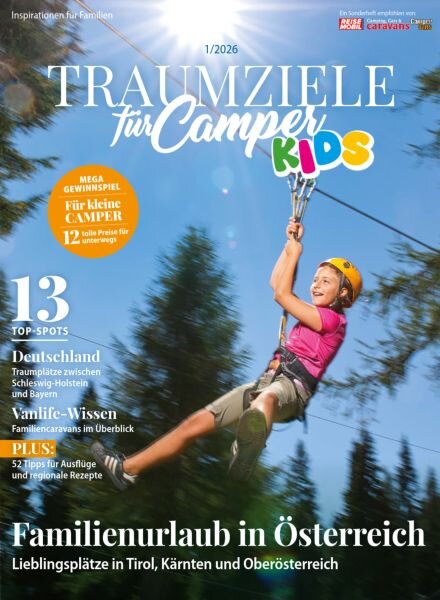 Traumziele fur Camper – Nr 1 2026 Cover