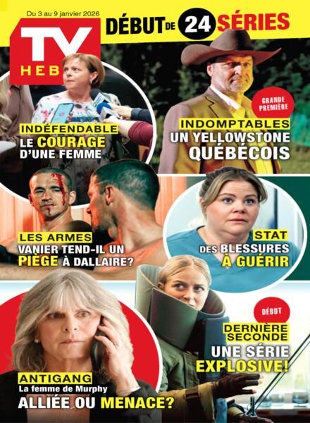 TV Hebdo – 3 Janvier 2026 Cover