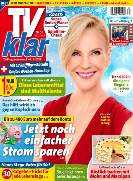 TV Klar – 24 Dezember 2025 Cover