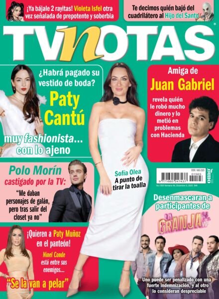 TvNotas – 2 Diciembre 2025 Cover