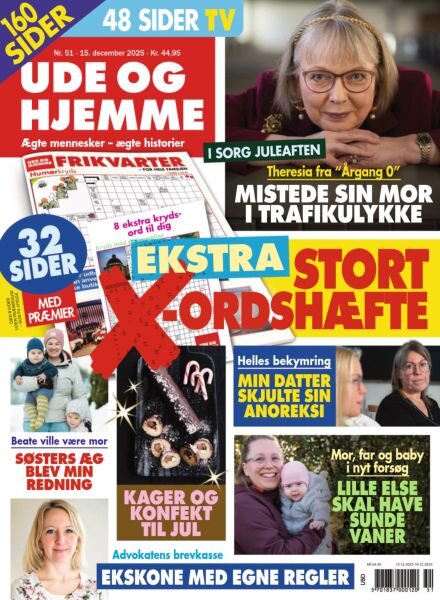 Ude og Hjemme – 15 December 2025 Cover