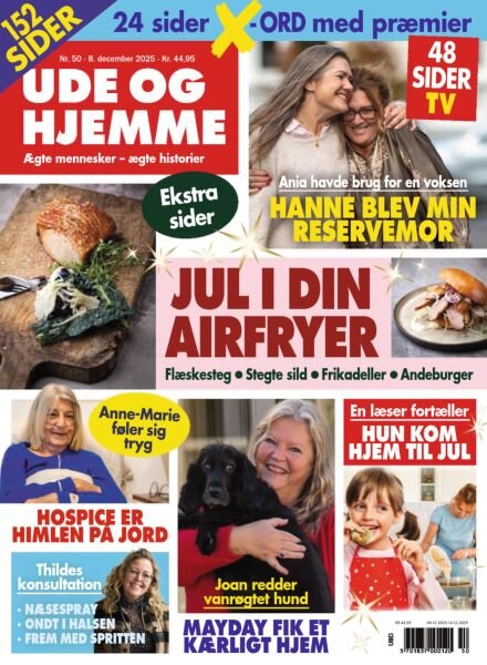 Ude og Hjemme – 8 December 2025 Cover