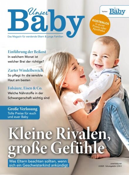 Unser Baby – Ausgabe 2 2025 Cover