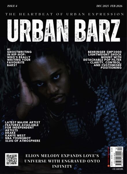 Urban Barz Magazine – December 2025 – February 2026 Cover