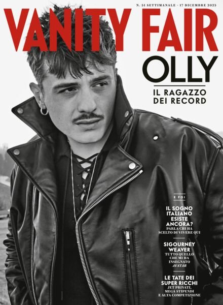 Vanity Fair Italia – 17 Dicembre 2025 Cover