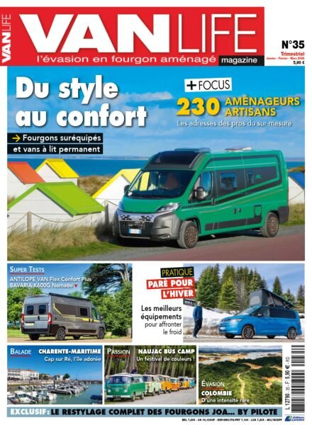 VanLife – Janvier-Fevrier-Mars 2026 Cover