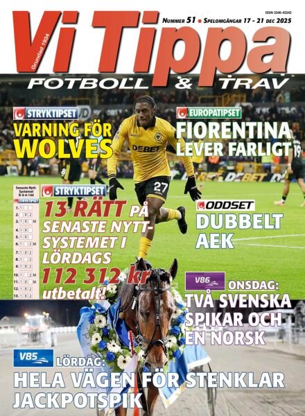 Vi Tippa – 16 December 2025 Cover