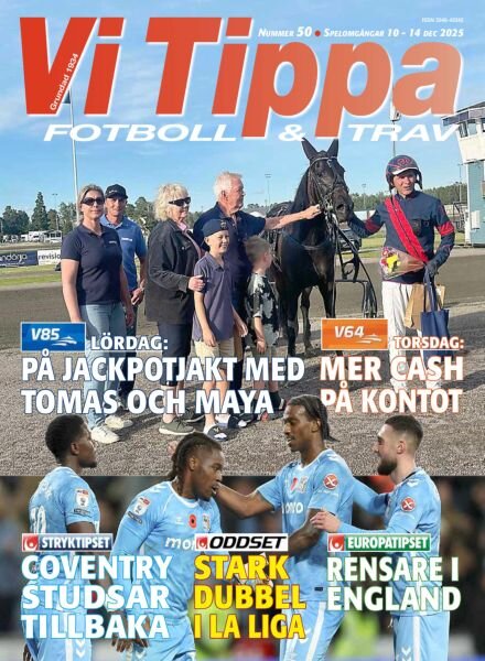 Vi Tippa – 9 December 2025 Cover