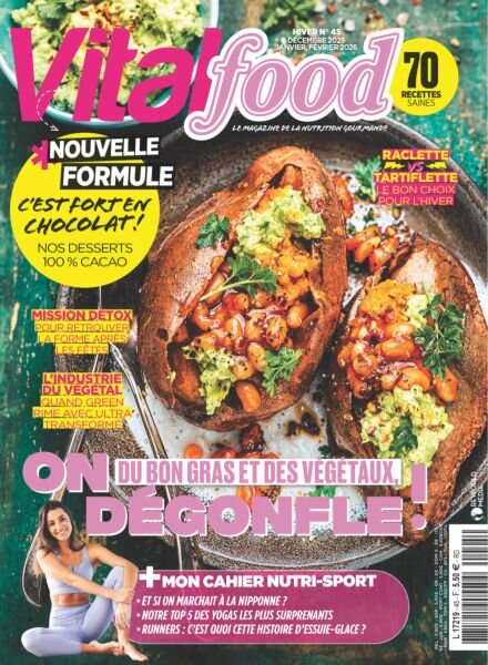 Vital Food – Decembre 2025 – Janvier-Fevrier 2026 Cover