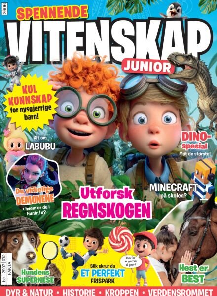 Vitenskap Junior Norge – Desember 2025 Cover