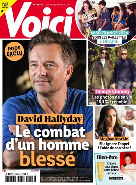 Voici – 12 Decembre 2025 Cover