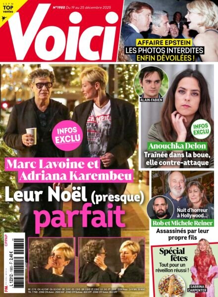 Voici – 19 Decembre 2025 Cover