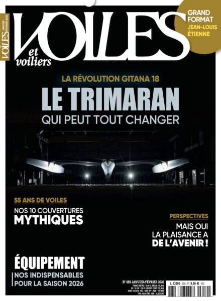 Voiles et Voiliers – Janvier-Fevrier 2026 Cover