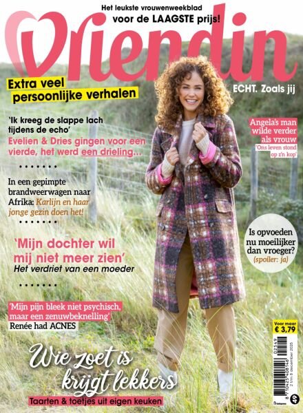 Vriendin – 2 December 2025 Cover