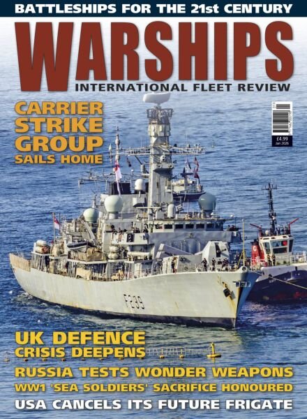 Warships International Fleet Review – January 2026 Cover