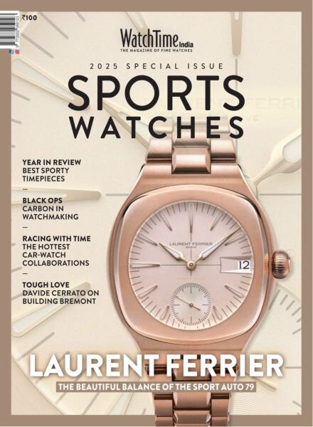 WatchTime India – Sports Watches 2025 Cover
